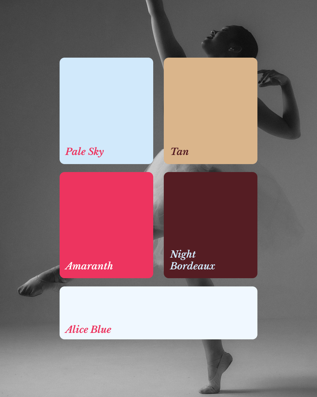 mouvance palette de couleur